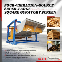 Großkapazitäts-Holzspäne-Sieb Vibrations-Sägemehl-Linearvibrationssieb