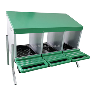 Caja de puesta de <span class=keywords><strong>huevos</strong></span> de 3 compartimentos Caja de puesta de <span class=keywords><strong>huevos</strong></span> fácil de limpiar para gallinas - Product Image 6