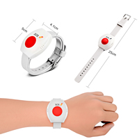 Sistema de Alarma Inteligente Inalámbrico Daytech para Cuidadores, Transmisor de Emergencia con Botón de Pánico SOS
