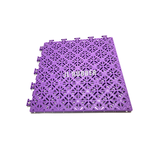 Outdoor PP di plastica ad incastro pavimento di piastrelle campi da basket pavimentazione in gomma - Product Image 4