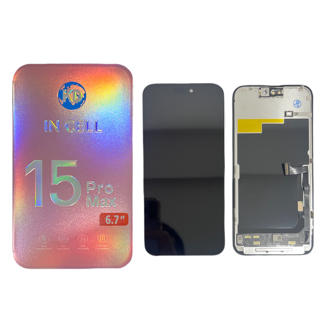 KD GX 1-Year Warranty Mobile LCD Screen Replacement Component for iPhone 15 Pro Max Touch Screen for 15 & 15 Pro
