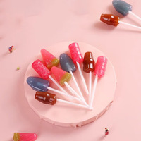 Exotische Snacks Ijslolly 'S Kindersnoepjes Met Meerdere Smaken En Vormen Zoete Lolly Snoep 660 G/doos (60 Stuks)
