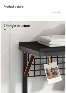 YQ FOREVER Bàn Viết Bằng Gỗ Bàn Máy Tính Bàn Học Để Bàn Bàn Máy Tính Bàn Văn Phòng Tại Nhà Máy Vi Tính - Product Image 4