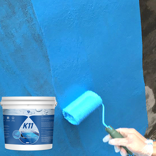 Strong Waterproof Liquid Coating for Swimming Pool Water Park & Underwater Use-Polyurethane Paint Against Water Penetration