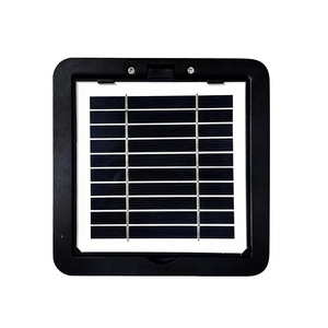 Lampe murale solaire extérieure LED carrée, éclairage sur 4 côtés, villa, cour, balcon, jardin, clôture - Product Image 2