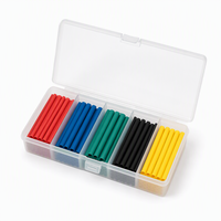 Kit de tubes thermorétractables en PE Solvet 300/250/500/530 pièces, résistant aux acides et aux alcalis, étanche IP67, isolation pour câbles