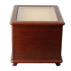 Matte Rectangle Modern Large Capacity Wooden Jewelry <b>Box</b> for Bracelets Necklaces Earrings <b>Storage</b> Treasure <b>Chest</b> - Product Image 6