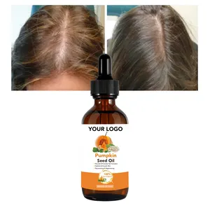 Huile de croissance rapide des cheveux en gros de haute qualité huile de graines de citrouille végétalienne produits de croissance des cheveux pour cheveux naturels