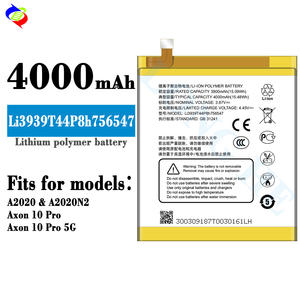 中兴通讯A2020 A2020N2轴突10 Pro 5G 4000毫安时电池的高质量3.87V LI3939T44P8H756547 - Product Image 2