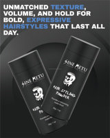 Haarstylingpoeder voor heren, privélabel, 30g, sterke hold, matte finish, volume en textuur, voor kappers