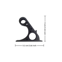 Support mural pour casque de moto imprimé en 3D, support de rangement robuste pour garage, atelier, man cave