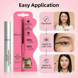 Vente directe du fabricant, sérum de croissance des cils végétalien sans huile, à <span class=keywords><strong>base</strong></span> de plantes, emballage personnalisé, soin des cils naturel résistant à l'eau - Product Image 3