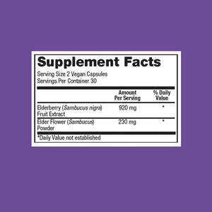 Personalización de fábrica, cápsulas de saúco negro con suplemento de hierbas, cápsulas de función del sistema inmunológico - Product Image 2