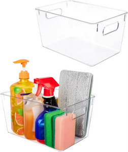 Paquete de 6 Recipientes Transparentes de PE para Almacenamiento de <span class=keywords><strong>Alimentos</strong></span>, Rectangulares, Libres de BPA, Aptos para Refrigerador, Duraderos, Fáciles de Limpiar, Capacidad de 1-3L, Diseño Moderno - Product Image 6