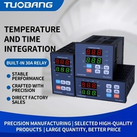 Controlador de Temperatura Digital TUOBANG TC3-501T 96*48mm con Temporizador, Termostato PID ODM/OEM para Máquina de Estampado en Caliente Industrial