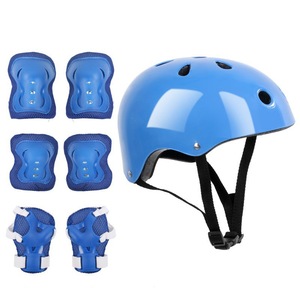 Jeunes enfants Skate équipement de sécurité patinage à roulettes planche à roulettes cyclisme genou coude poignets réglable casque équipement de protection - Product Image 3