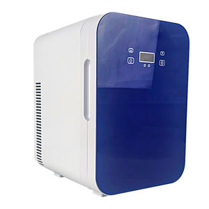 Высокое качество <span class=keywords><strong>10L</strong></span> 8L небольшой портативный холодильник с одной стеклянной дверью мини-электрический холодильник для автомобиля и дома - Product Image 3