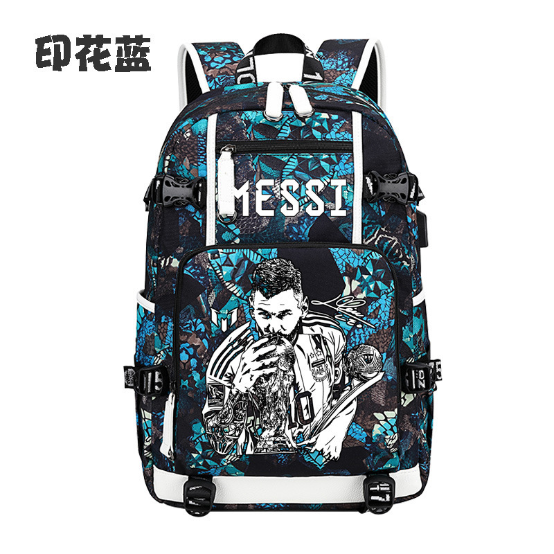 Messi Ballon d'Or - Bleu Estampillé