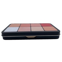 Boîte en métal rectangulaire personnalisée pour cosmétiques et maquillage féminins – Emballage en gros directement de l'usine