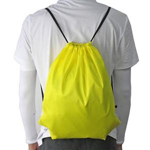 Sac à dos en polyester avec cordon de serrage et logo personnalisable pour les activités de plein air et les sports - Product Image 2