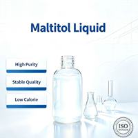 Sirop liquide de maltitol halal casher, édulcorant humectant pour la pâtisserie, la production de bonbons gélifiés