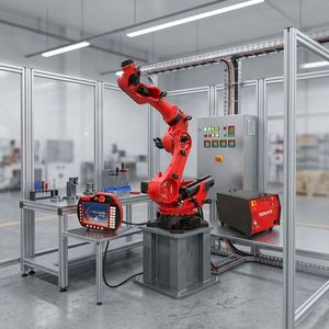 Robot industriel automatique professionnel à 6 axes avec PLC et moteur, charge utile de 200 kg pour ligne d'assemblage, solution de logo personnalisé peint - Product Image 4