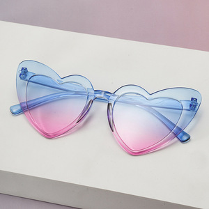 2026 New Cross-Border European American Style Angled Heart Sunglasses Women's Fashionable Anti-UV Glasses Sunscreen Sunglasses - Product Image 3