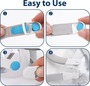Clips magnétiques pour serre-tête CPAP à <span class=keywords><strong>prix</strong></span> d'usine pour connecteurs de masque de remplacement <span class=keywords><strong>ResMed</strong></span> AirFit F20 N20 F30 - Product Image 3
