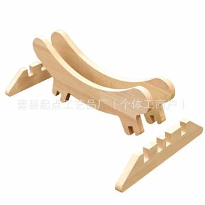 Soporte de Almacenamiento para Bicicletas de Madera, Soporte de Piso Desmontable para Bicicletas de Montaña, Estilo Creativo - Product Image 3