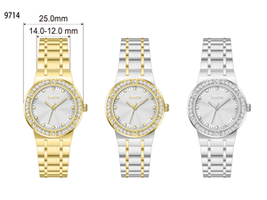 <span class=keywords><strong>Orologio</strong></span> da Polso Scottie 9714 da Donna in <span class=keywords><strong>Oro</strong></span> <span class=keywords><strong>con</strong></span> <span class=keywords><strong>Cinturino</strong></span> in Acciaio Inossidabile 20mm, Movimento al Quarzo, Impermeabile, Caratteristiche Sportive per la Nuova Era - Product Image 4