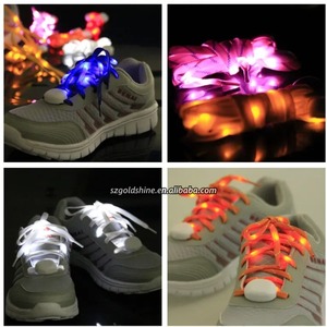 Lacets de chaussures LED Offre Spéciale lacets clignotants en fibre optique pour l'assurance automobile éducation agricole cadeaux de bienvenue - Product Image 5