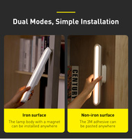 Csx Offre Spéciale – veilleuse magnétique Usb, lampe de bureau suspendue sans fil pour l'étude, la lecture, à gradation continue, lampe de Table Led