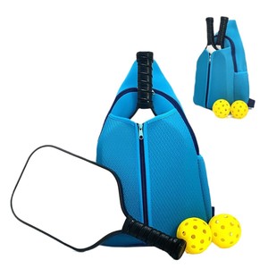 Custom Portable Outdoor Sports Racquet <b>Bag</b> Pickleball Paddle Cover Canvas Paddle <b>Bag</b> Crossbody Design Diving Table Tennis <b>Bag</b> - Product Image 5