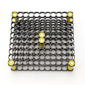 Support de batterie au lithium 18650 10x11 en gros d'usine, support OEM, en plastique ABS PC, support 18650 - Product Image 2