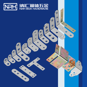 Support d'angle en acier inoxydable Nrh Nahui série 76, connecteur à angle droit pour chaise de bureau, support de fixation pour renforcement de quincaillerie - Product Image 4