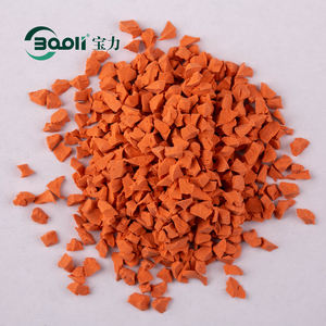 Dalles de sol en caoutchouc EPDM écologiques, antistatiques et antidérapantes pour pistes extérieures, terrains de jeux et tapis de protection en caoutchouc pour gymnases - Product Image 6