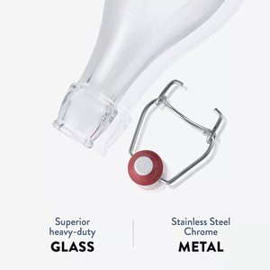 Bouteilles de shot de gingembre en verre réutilisables de 60 ml (2 oz) avec logo personnalisé, petits contenants hermétiques pour shots sains, avec bouchons pivotants hermétiques - Product Image 5
