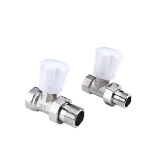 Vanne à boisseau sphérique à régulation de température Hongtafeng DN15 à raccordement direct pour système de chauffage au sol par radiateur - Product Image 4