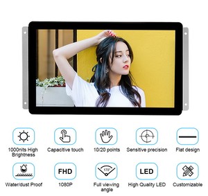 High Brightness Open Frame 13 15 15.6 Inch Touchscreen Tft <strong>Lcd</strong> Touch Screen Monitor <strong>Display</strong> - Product Image 2