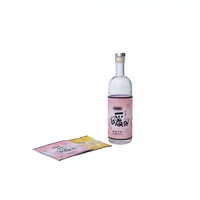 Étiquettes en film thermorétractable en plastique durable imprimées en héliogravure avec logos, formes personnalisées, adaptées à l'emballage des boissons