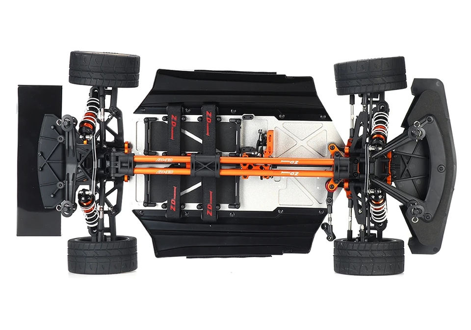 RC Cars Full Proportional ZD Racing EX-07 1/7 4WD Brushless