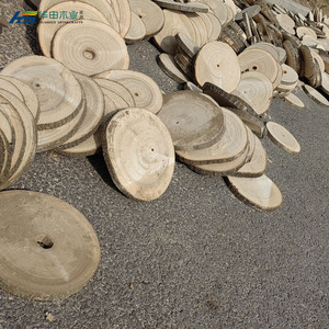 HUASHENWOOD fai <span class=keywords><strong>da</strong></span> te decorazione <span class=keywords><strong>da</strong></span> parete incompiuta cerchio ovale rotondo Enterpiece artigianato fette di legno naturale - Product Image 3