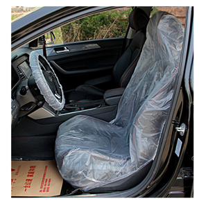 Funda Protectora Transparente Antipolvo de LHDPE Desechable para Asiento Delantero y Volante de Coche, para <span class=keywords><strong>BMW</strong></span> 525, Impermeable, para Todas las Estaciones - Product Image 1