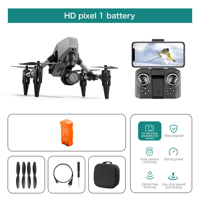 Top Selling Xd1 Professional Mini RC Drone with Dual 4K HD Cameras