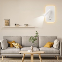 Pour la maison intérieur chambre Protection des yeux lampe réglable tête applique murale lit côté lecture applique murale/appliques murales/applique murale Led