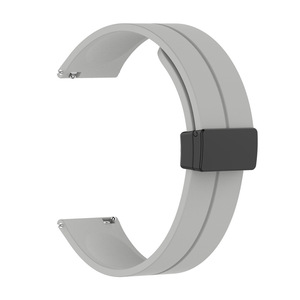 <span class=keywords><strong>Correa</strong></span> de <span class=keywords><strong>Reloj</strong></span> Inteligente Personalizada de 22 mm para <span class=keywords><strong>iPhone</strong></span> y Huawei, de Silicona con Hebilla Magnética y Logotipo Impreso - Product Image 1