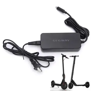 Chargeur d'origine 42V 71W pour <span class=keywords><strong>Ninebot</strong></span> par <span class=keywords><strong>Segway</strong></span> G30 G30LP <span class=keywords><strong>ES</strong></span>/E22 Series T15 F20 F30 D38E D28E M365 Kickscooter Accessoire de chargeur - Product Image 1