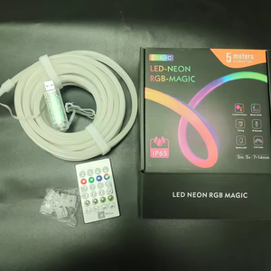 Factory Wholesale PVC Strip Light Hot Sale <b>Custom</b> IP65 PVC LED <b>Neon</b> Strip with Remote Control for <b>Signs</b> - Product Image 3