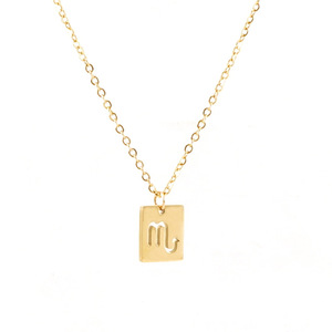 Zogxin 18K Gold Plated Scorpio Pendant Necklace Stainless Steel 9.6x12mm For Women Fashion Jewelry - Product Image 5
