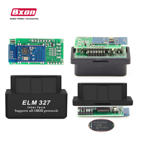 ELM327 V1.5 OBD2, ELM 327 1,5 OBD, ELM 327 V1.5 Double carte 25K80 Chip - Product Image 5